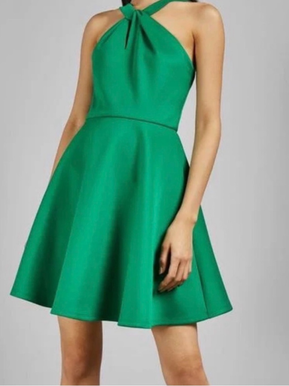 Ted Baker of London Twist Neck Skater Dress